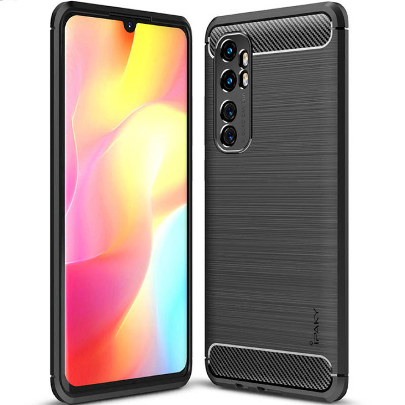 

TPU чехол iPaky Slim Series для Xiaomi Mi Note 10 Lite Черный