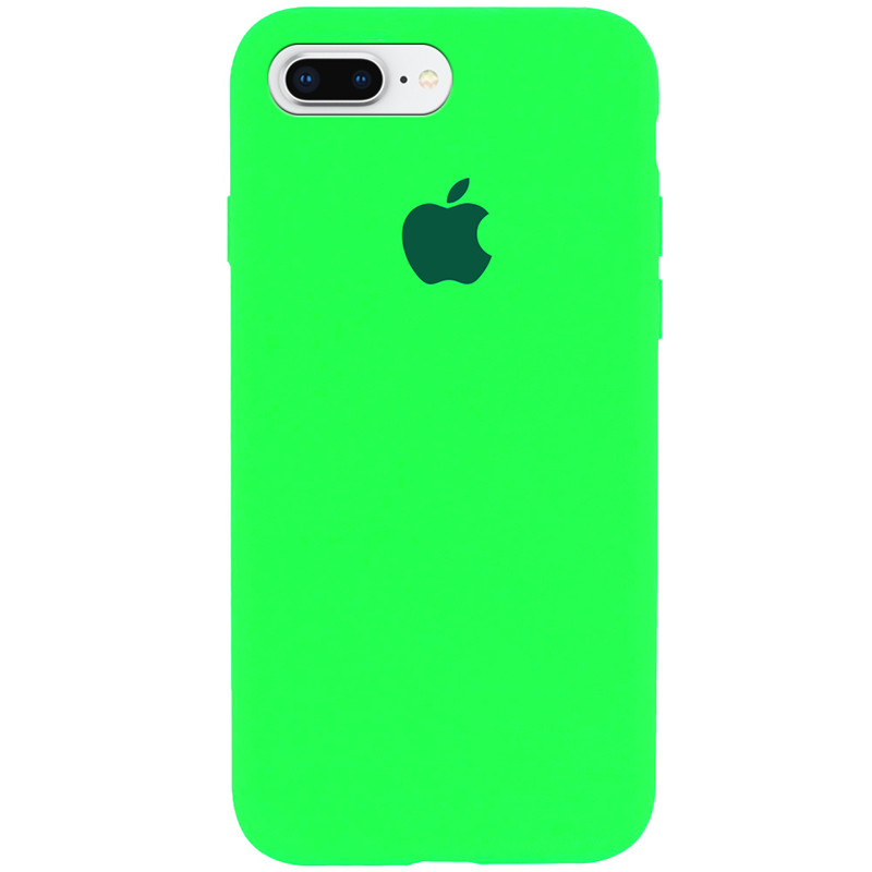 

Чехол Silicone Case Full Protective (AA) для Apple iPhone 7 plus / 8 plus (5.5") Зеленый / Neon green