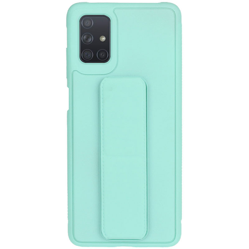 

Силиконовый чехол Hand holder для Samsung Galaxy M51 Mint green