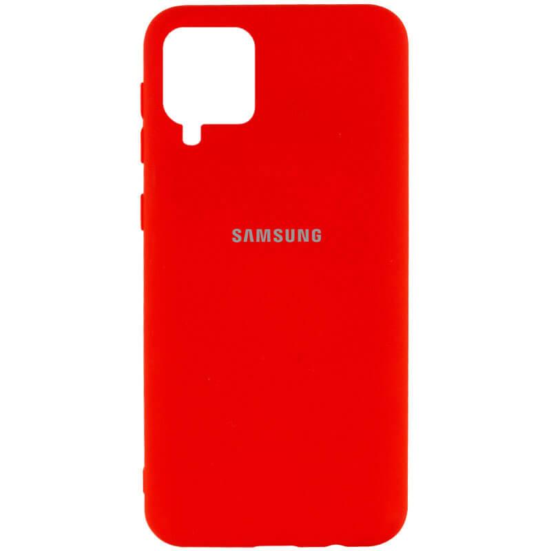 

Чехол Silicone Cover My Color Full Protective (A) для Samsung Galaxy A12 Красный / Red