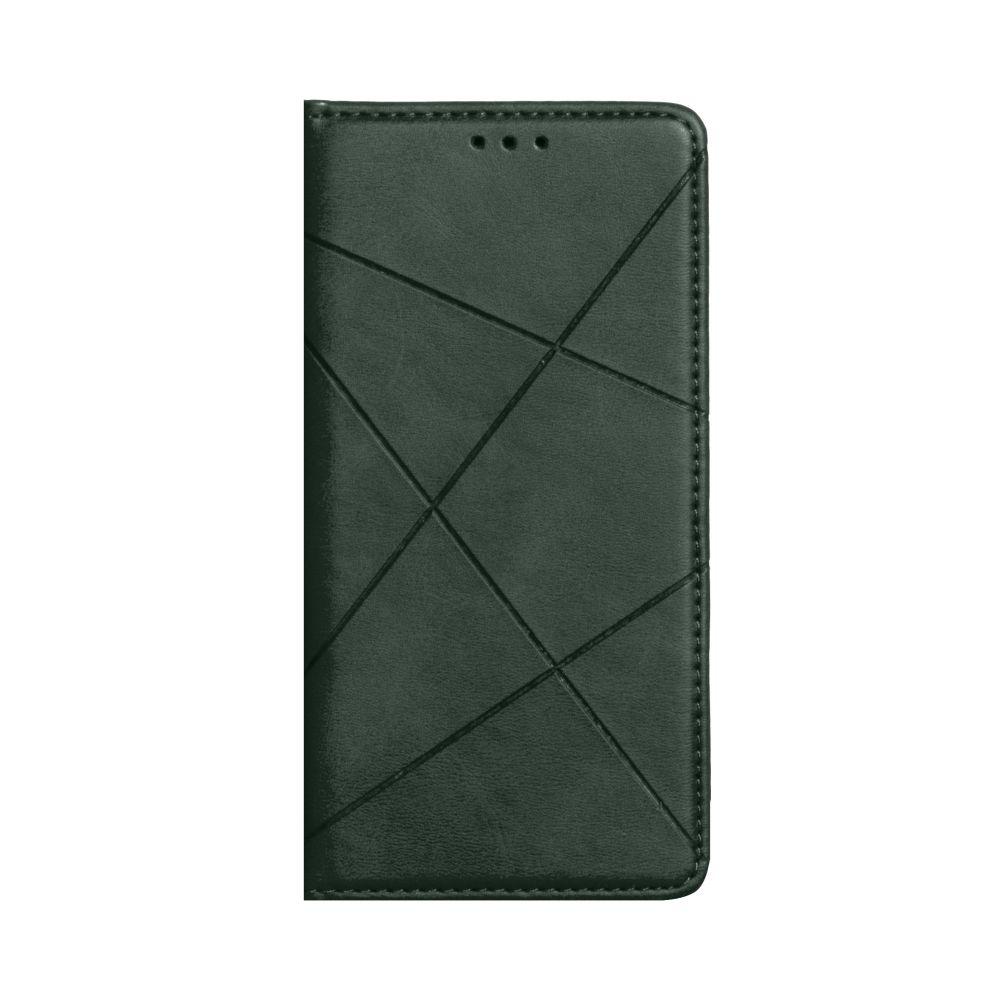 

Чехол-книжка Business Leather для Samsung A21s Цвет Зелёный