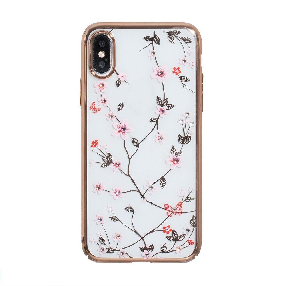 

Чехол Sulada Flower для Apple Iphone Xs Max Цвет Золотой