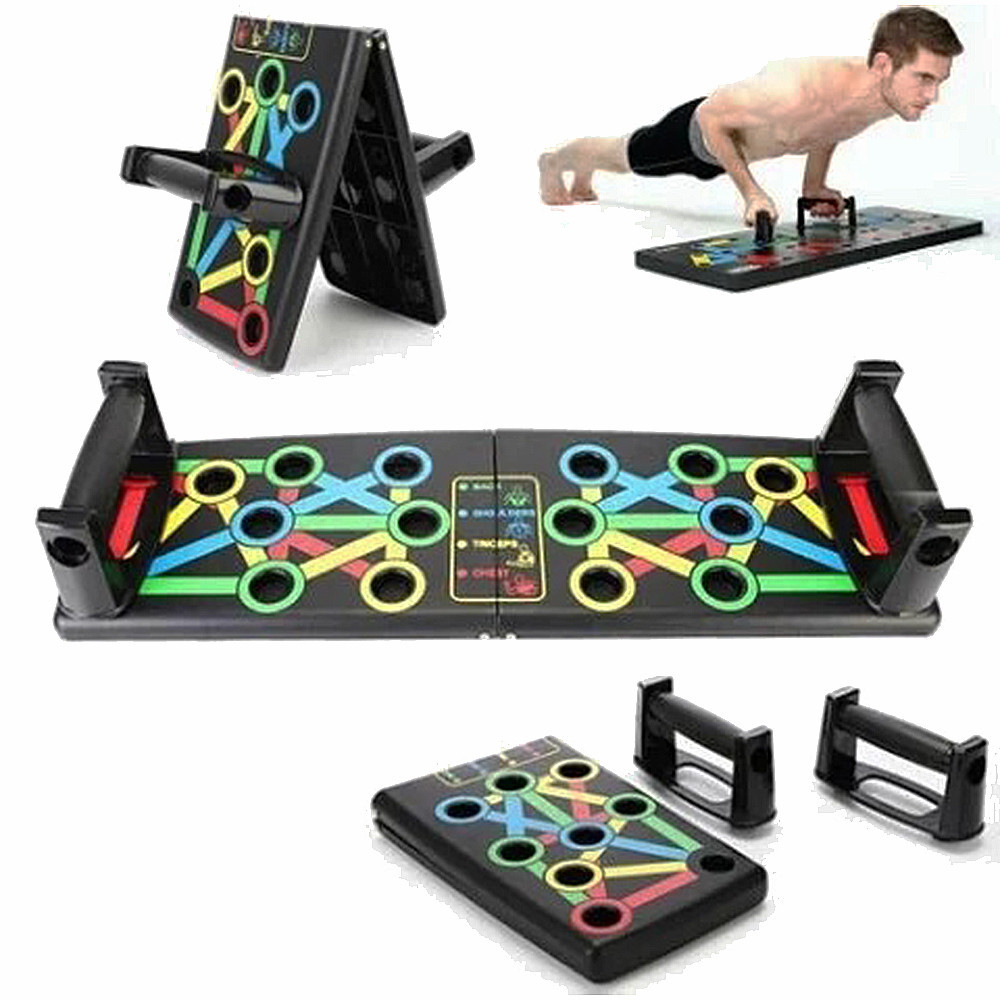 

Доска для отжиманий Foldable Push Up Board 24 в 1 (63*33см)