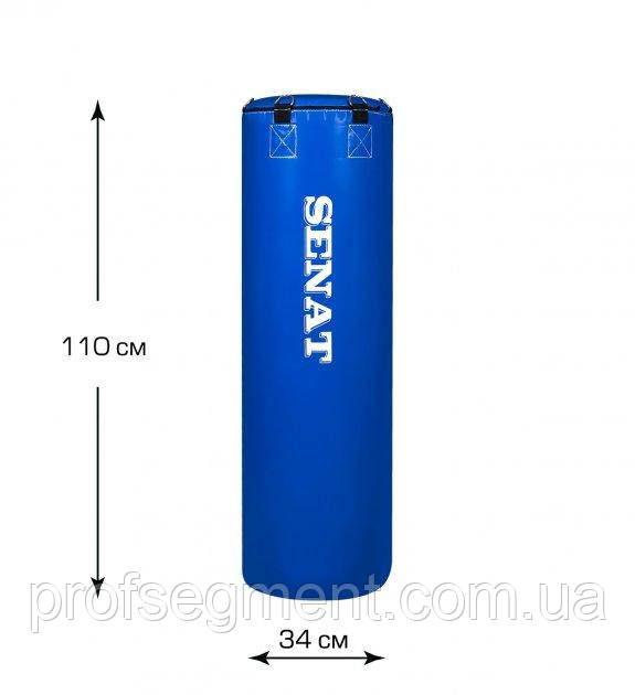 

Мешок боксерский Senat Elit 110 x 34 см ПВХ Blue (1154-bl), Синий