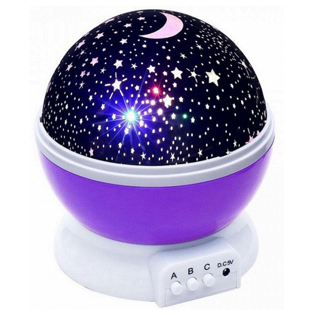 Нічник-проектор зоряного неба Star master Dream Rotating Projection Lamp