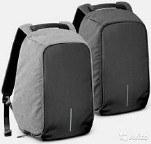 Рюкзак міський протикрадій Bobby (45 x 30 x 16,5 см) Чорний, фото 3