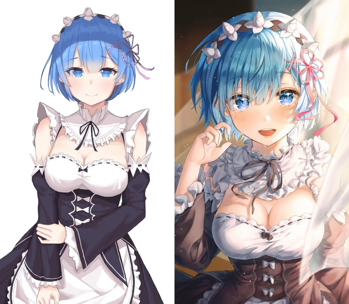 

Подушка 50 х 34 Дакимакура REM Re : Zero / Рем Заново - Жизнь с нуля - для обнимания аниме принт, Разные цвета