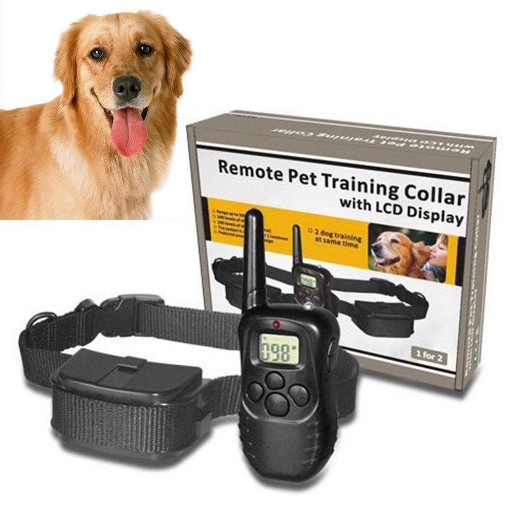 

Электронный ошейник для обучения и дрессировки собак Remote Pet Dog Training Collar, Черный