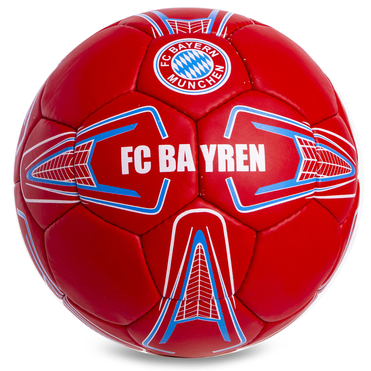 

Мяч футбольный Profi Grippy Pro Liga №5 Bayern Munchen Бавария FC 0857 Red-Blue-White