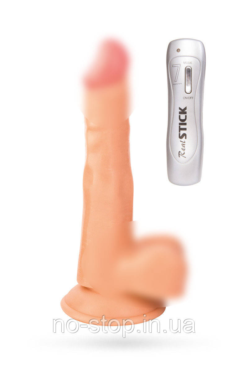 

Вібратор Toyfa Realstick Nude реалістичний, 7 режимів вібрації, 22 см