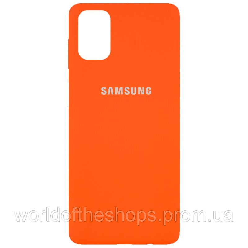 

Чехол Silicone Cover Full Protective (AA) для Samsung Galaxy M51, Оранжевый / orange