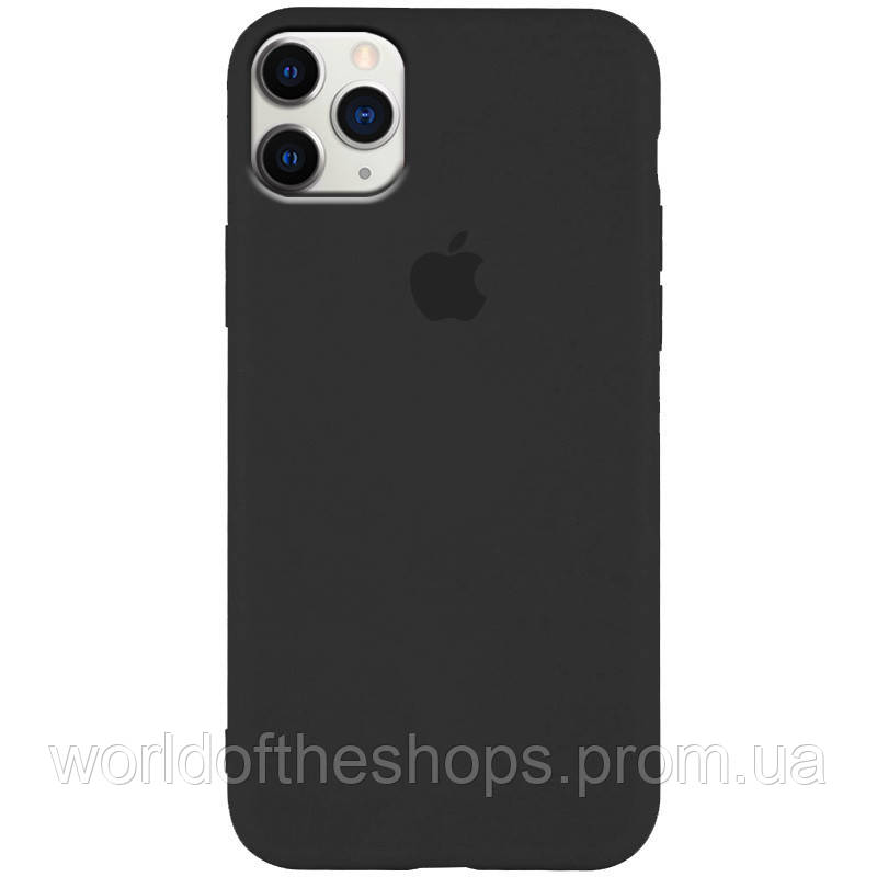 

Уценка Чехол Silicone Case Slim Full Protective для Apple iPhone 11 Pro Max (6.5"), Дефект упаковки / серый / dark gray