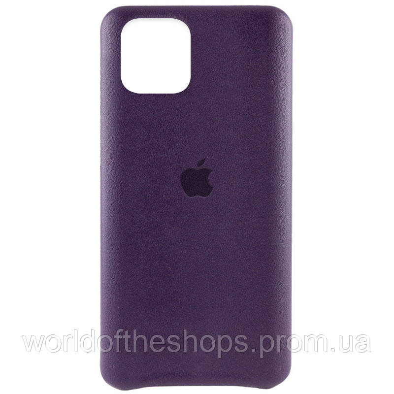 

Уценка Кожаный чехол AHIMSA PU Leather Case Logo (A) для Apple iPhone 11 Pro Max (6.5"), Эстетический дефект / фиолетовый