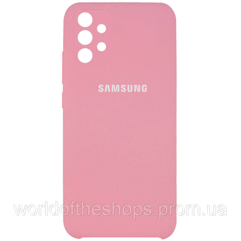 

Чехол Silicone Cover Full Camera (AAA) для Samsung Galaxy A52 4G / A52 5G, Розовый / light pink