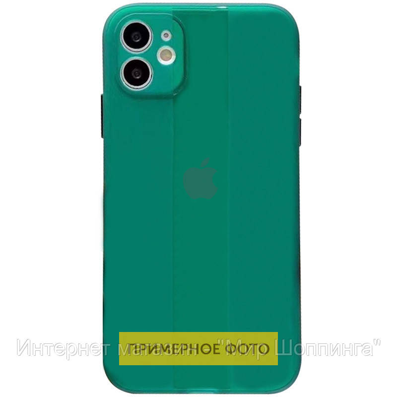 

Чехол TPU Glossy Line Full Camera для Apple iPhone 12 (6.1"), Зеленый