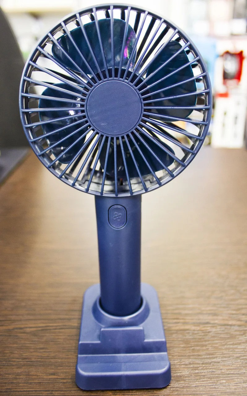 

Вентилятор ручной F1/N10 Charge Handheld Fan с аккумулятором Бирюзовый СИНИЙ