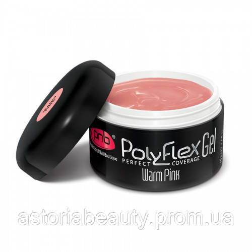 

Полигель PNB PolyFlexGel Warm Pink (розовый камуфлирующий), 50 мл