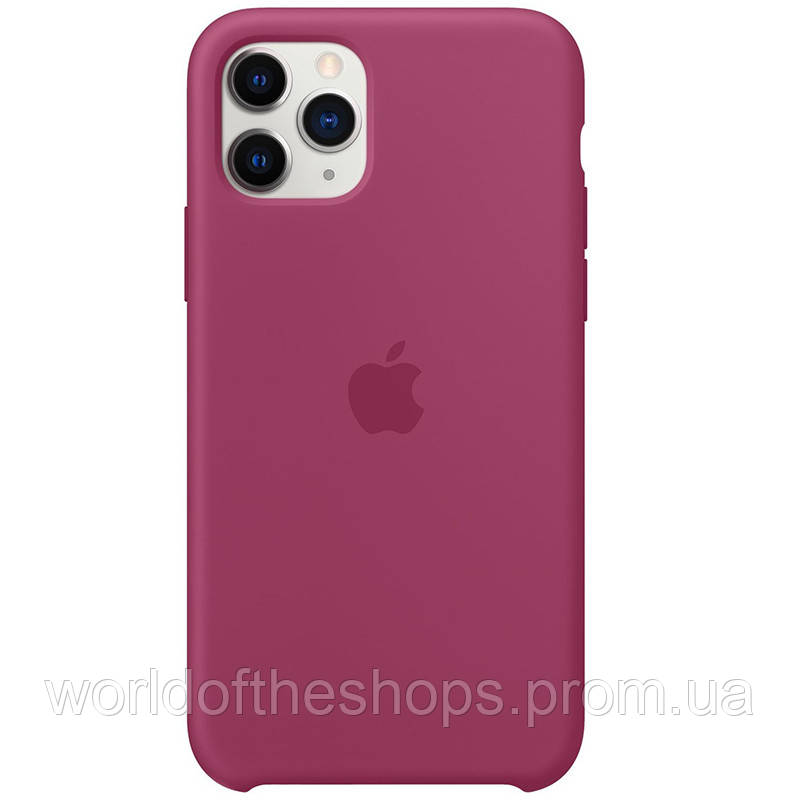 

Чехол Silicone case (AAA) для Apple iPhone 11 Pro (5.8"), Малиновый / pomegranate