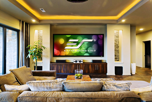 Elite Screens ER100WH1 (221x125 см) см проекционный экран 100