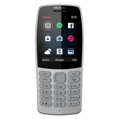 

Мобильный телефон Nokia 210 DS Grey (16OTRD01A03), Серый