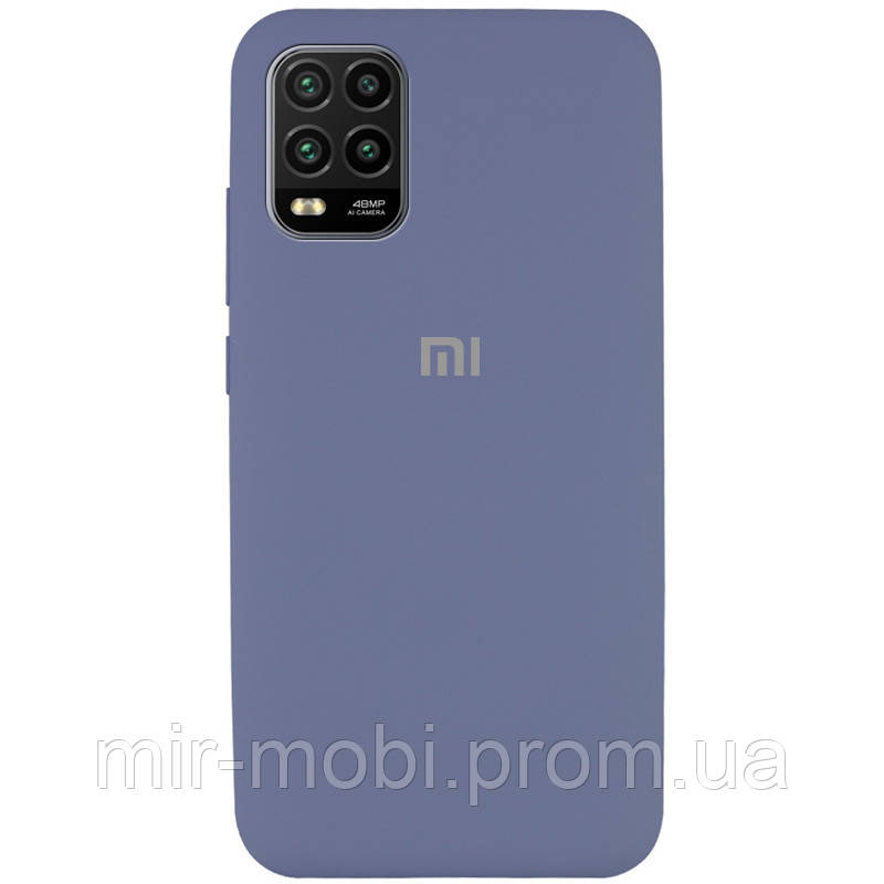 

Чехол Silicone Cover Full Protective (AA) для Xiaomi Mi 10 Lite, Серый / lavender gray