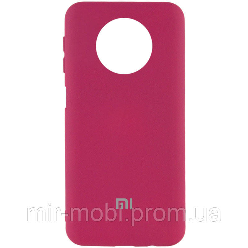 

Чехол Silicone Cover My Color Full Protective (A) для Xiaomi Redmi Note 9 5G / Note 9T, Бордовый / marsala