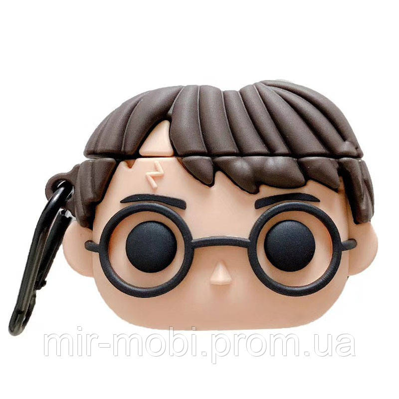 

Силиконовый футляр Harry Potter для наушников AirPods 1/2 + карабин, Гарри поттер