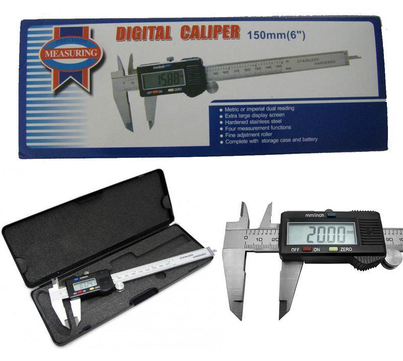 

Штангенциркуль электронный с LCD дисплеем Digital caliper 150мм