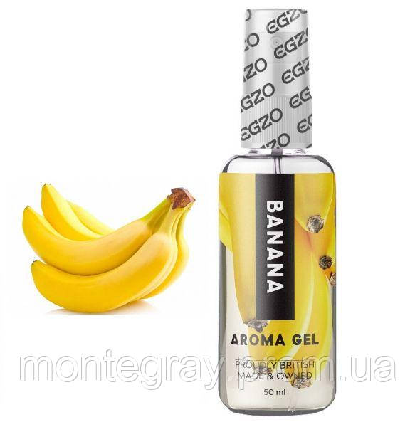 

Съедобный гель-лубрикант EGZO AROMA GEL - Banana, 50 мл