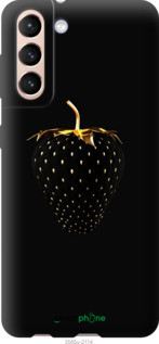 

Чехол на Samsung Galaxy S21 Черная клубника "3585c-2114-48388", Черный