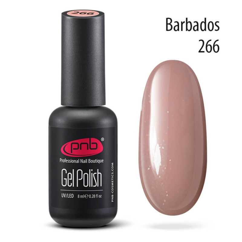 

Гель-лак PNB Gel nail polish №266 barbados 8 мл