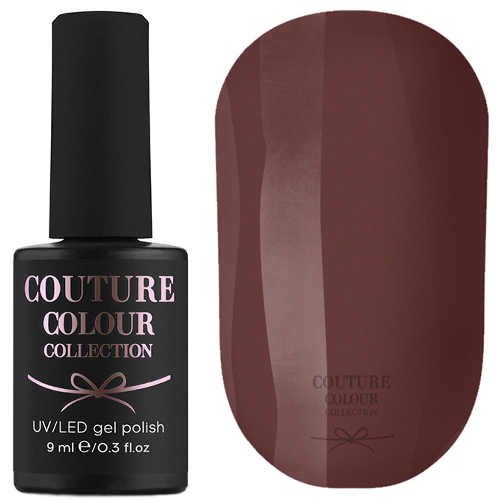 

Гель-лак для ногтей Couture Colour №080 Плотный кофе с молоком 9 мл