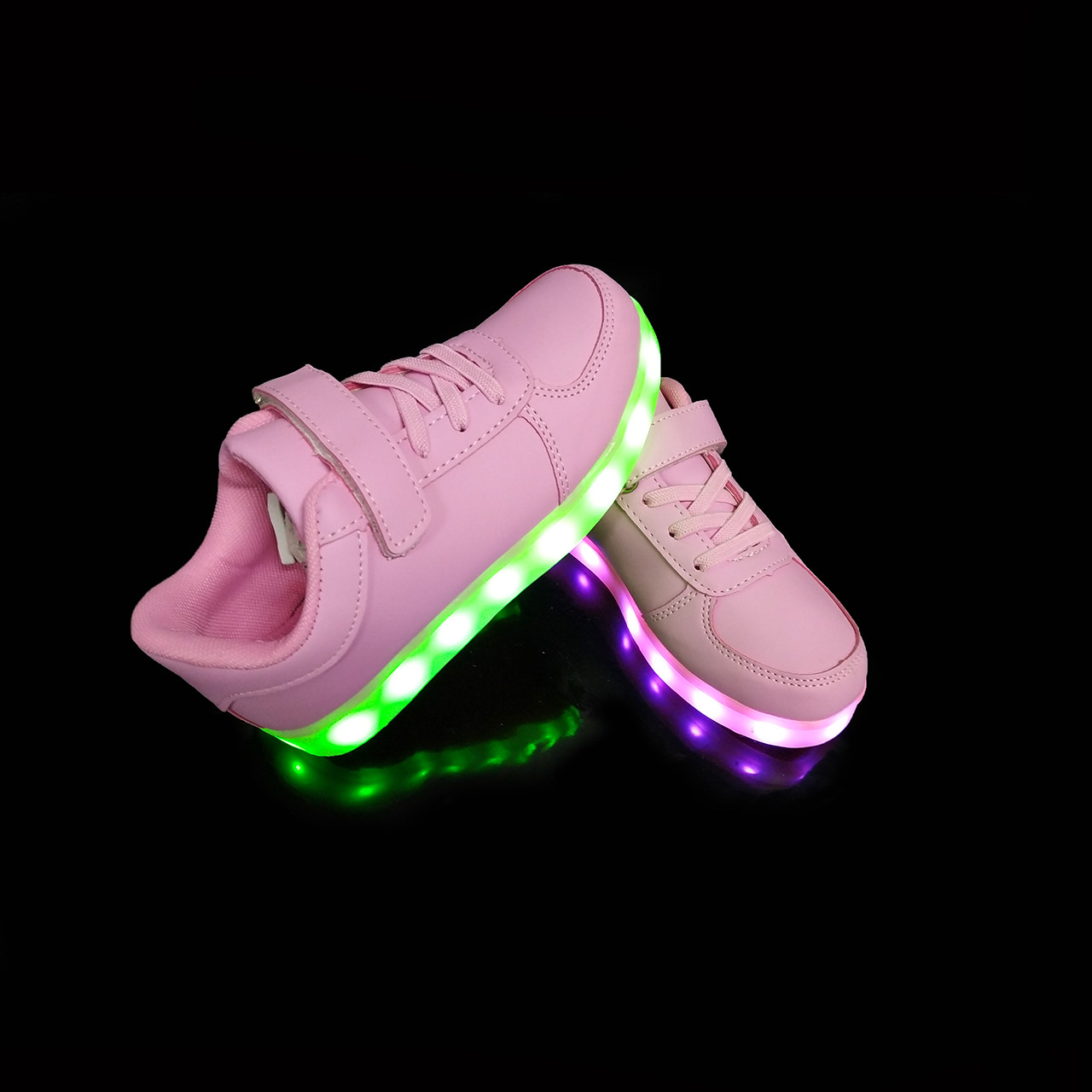 

Кроссовки светящиеся детские Pink W20 31