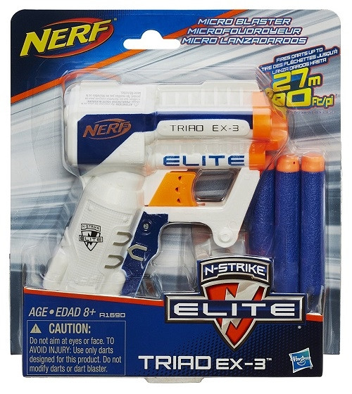 

Бластер Элит Триад EX-3, NERF(A1690)