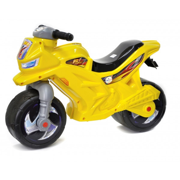 

Беговел мотоцикл 2-х колесный 501-1B Синий (Желтый)