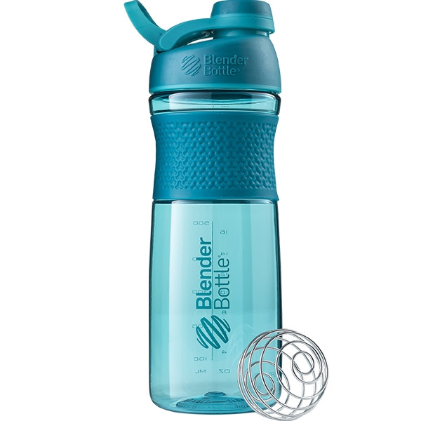 

Бутылка-шейкер спортивная BlenderBottle SportMixer Twist 820ml Teal SKL24-144926