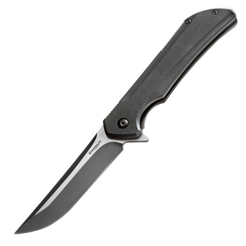 

Нож складной Boker Magnum Rogue (длина: 210мм, лезвие: 90мм, черное), черный