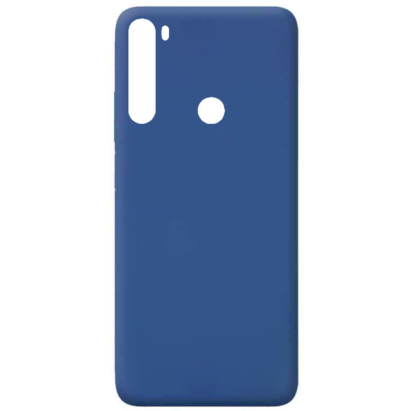

Чехол Silicone Cover Full without Logo (A) для Xiaomi Redmi Note 8T, Синий / navy blue