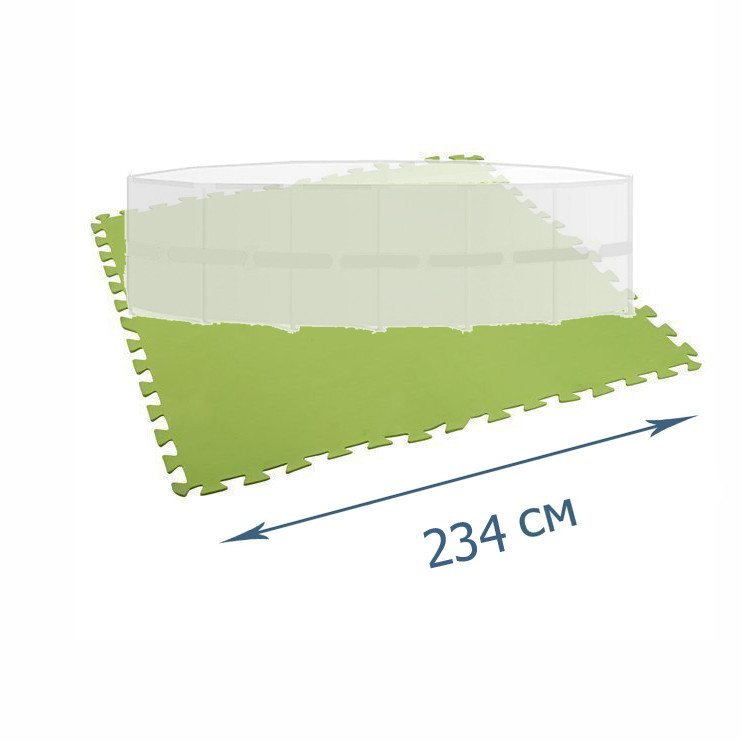 

Мат-подложка для бассейна Bestway 58636, 234 х 234 cм, набор 9 шт (78 х 78 см), толщина 0,4 см ОРИГИНАЛ