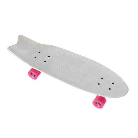 

Пенни борд (Penny Board) YB-28, Колеса PU светящиеся, белый