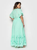 Жіноче літнє плаття з батисту великих розмірів (Сюзанна lzn), фото 3