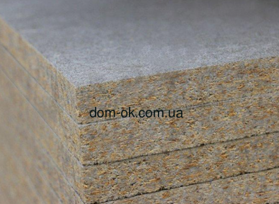 Цементно-стружкова плита БЗС, 1600х1200х12мм
