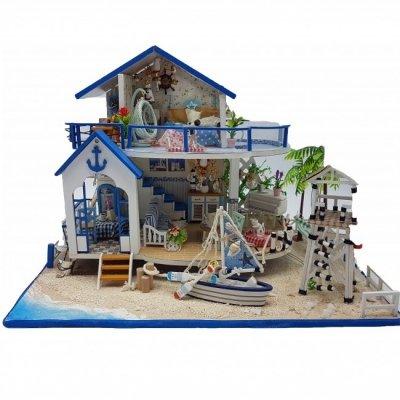 

3D Интерьерный конструктор Midsize Diy Doll House Legend Of The Blue Sea SKL25-223376, Разные цвета