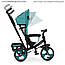 Дитячий триколісний велосипед M 3113, колеса EVA, батьківська ручка Зелений, фото 2