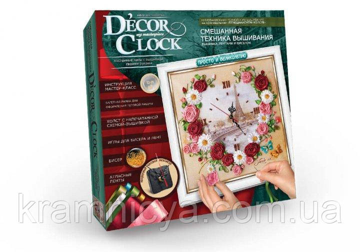 Набор для творчества Часы Decor Clock Розы (DC-01-01)