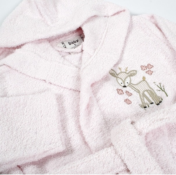 

Детский халат Karaca Home - Doe Pembe 2020-2 розовый 6-8 лет