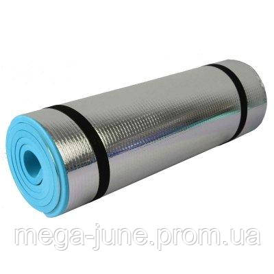 

Коврик туристический каремат SportVida Alu Eva Blue 1 см SV-EZ0012 SKL41-250624, Голубой