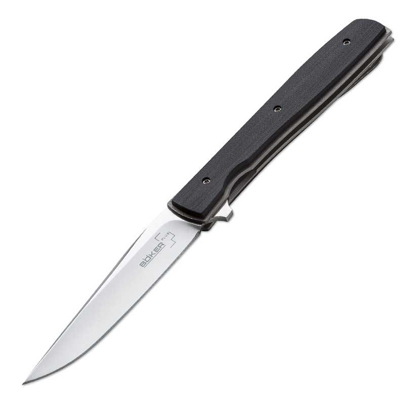 

Нож складной Boker Plus Urban Trapper (длина: 196мм, лезвие: 86мм), черный, G10