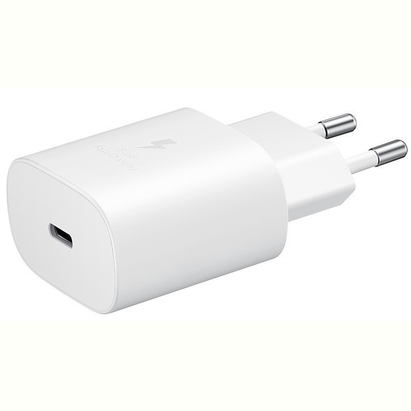 

Сетевое зарядное устройство Samsung EP-TA800XWEGRU 25W PD3.0 Type-C White