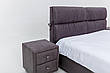 Стильна м'яке ліжко Манчестер з підйомним механізмом Novelty, оббивка на вибір, фото 2